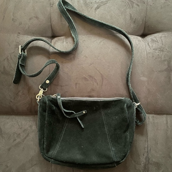 Urban Outfitters Handbags - ✨Black suede bag